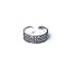 Teenring / vingertop ring HAPPY FLOWERS Teenring / vingertop ring HAPPY FLOWERS