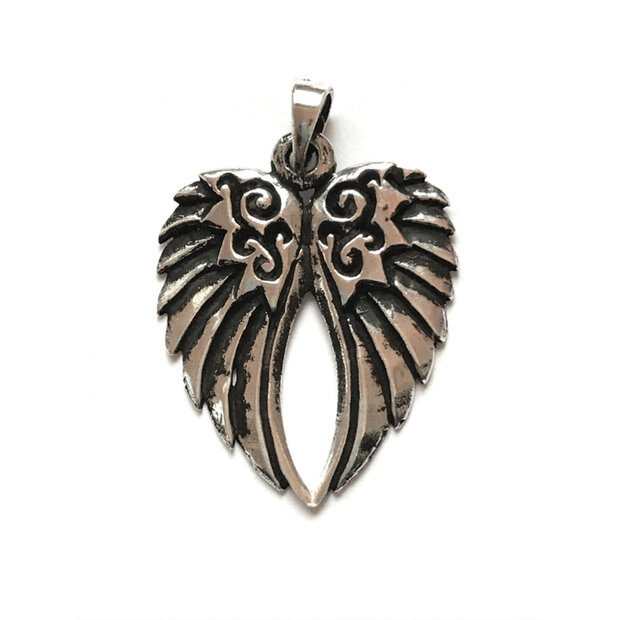 Angel wings hanger zilver Angel wings hanger zilver