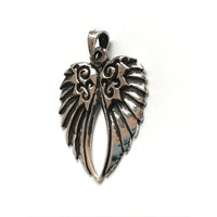 Angel wings hanger zilver Angel wings hanger zilver