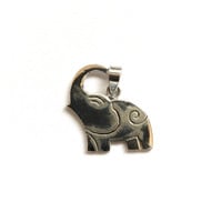 Zilveren olifant hanger Zilveren olifant hanger