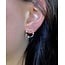 Bali hoop studs oorringetjes Bali hoop studs oorringetjes