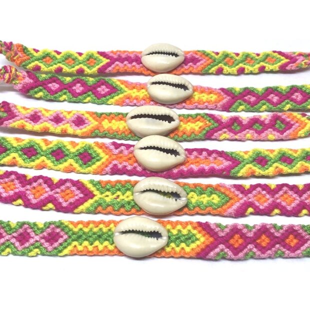 Ibiza bandje schelpje