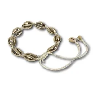 Enkelbandje schelpjes goud Enkelbandje schelpjes goud
