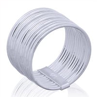 Zilveren multi ring
