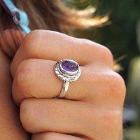 Amethist ring Angelique Amethist ring Angelique