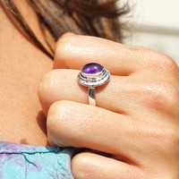 Amethist ring Angelique Amethist ring Angelique