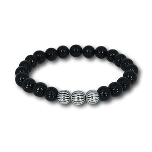 Onyx kralen armband Joe Onyx kralen armband Joe