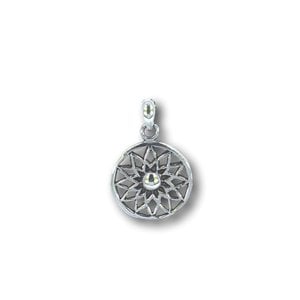 Hanger Flower of Life zilver