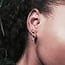 Zilveren ear climbers Jolyn