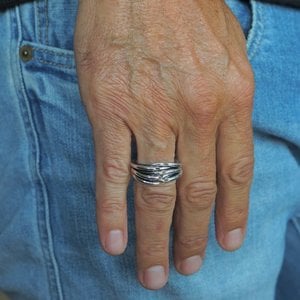 Zilveren ring Noyan