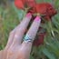 Zilveren Boho ring Indira Turquoise Zilveren Boho ring Indira Turquoise