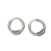 Bali hoops oorbellen