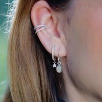 Zilveren Leelavadee ear cuff Claire