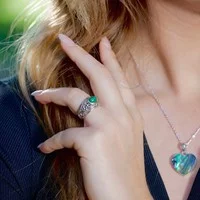 Malachiet ring Bali Style Malachiet ring Bali Style