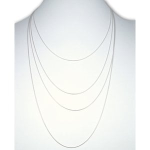 Zilveren  ketting Snake design