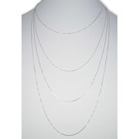 Zilveren Venetian ketting