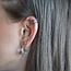 Zilveren earcuff Nevada Zilveren earcuff Nevada