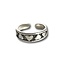 Teenring / vingertop ring hartjes Teenring / vingertop ring hartjes