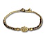 Enkelbandje lotus tiger-eye Enkelbandje lotus tiger-eye