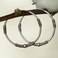 Bali Hoops oorbellen Nusa 45 mm Bali Hoops oorbellen Nusa 45 mm