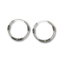 Bali Hoops oorbellen Nusa 45 mm Bali Hoops oorbellen Nusa 45 mm