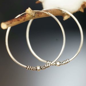 Bali Hoops oorbellen Uluwatu 43 mm
