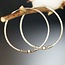 Bali Hoops oorbellen Uluwatu 43 mm