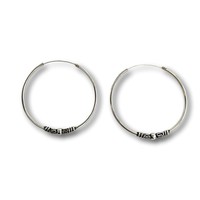 Bali Hoops oorbellen Uluwatu 43 mm