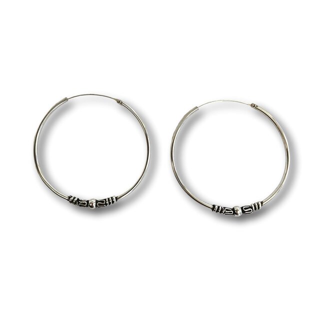 Bali Hoops oorbellen Uluwatu 43 mm