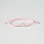 Armbandje Rozenkwarts druppel Armbandje Rozenkwarts druppel