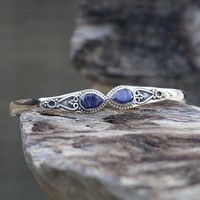 Armband Vanida blauwe Saffier Armband Vanida blauwe Saffier