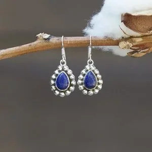 Lapis Lazuli oorbellen Modesta
