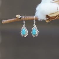 Oorbellen Turquoise Mahala