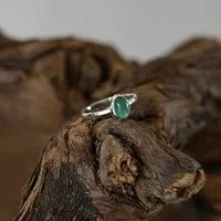 Groene Amethist ring Piccola Groene Amethist ring Piccola