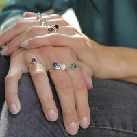 Groene Amethist ring Piccola Groene Amethist ring Piccola