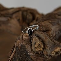 Edelsteen ring Black Onyx Piccola Edelsteen ring Black Onyx Piccola