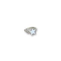 Earcuff zilveren ster