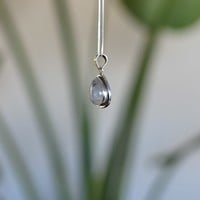 Zilveren Maansteen hanger  Lek