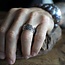 Brede spinning heren ring
