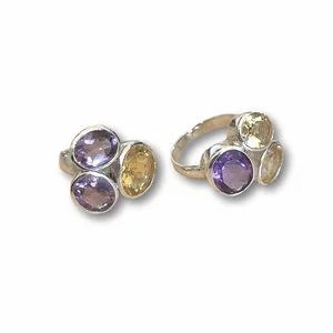 Zilveren ring Gemstone Deluxe