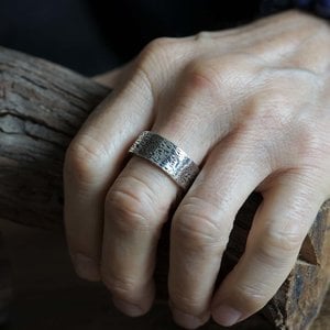 Zilveren heren ring Paul