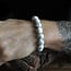 Kralen armband Howliet 12mm Kralen armband Howliet 12mm