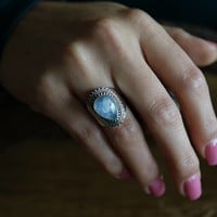 Maansteen ring Ranisha Maansteen ring Ranisha