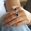 Zilveren ring Amethist Abou Zilveren ring Amethist Abou