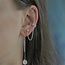 Zilveren Ear jacket earcuff Zilveren Ear jacket earcuff