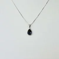 Ketting hanger Diamonds life Dark Blue