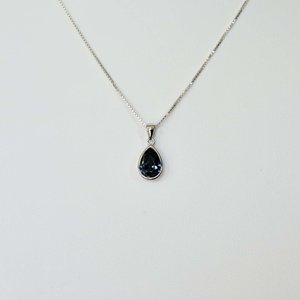 Ketting hanger Diamonds life Dark Blue