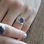 Zilveren Amethist ring Persuan Zilveren Amethist ring Persuan