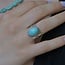 Ring met Turquoise steen Ghale Ring met Turquoise steen Ghale