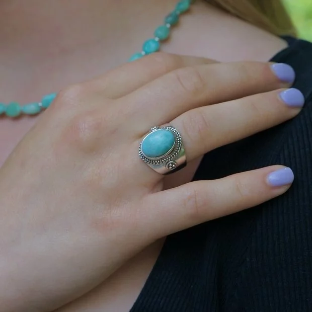 Turquoise ring Ghale Turquoise ring Ghale